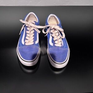 Vans old Skool Suede Sneakers ! size 7, blue